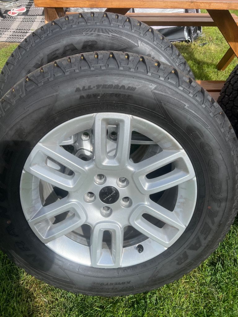 2026 Land Rover defender wheels and tyres 