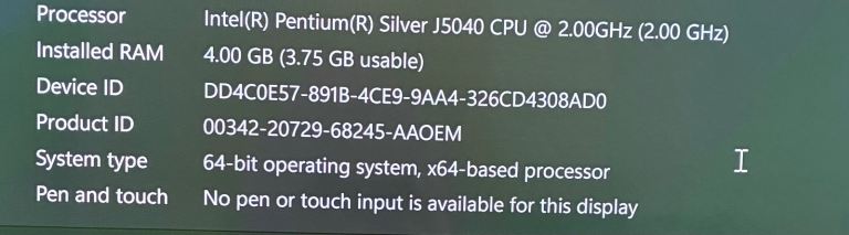 Slim HP PC