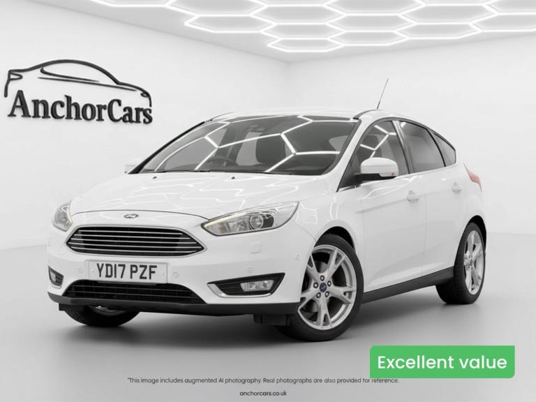 2017 Ford Focus 1.5 TDCi Titanium X Hatchback 5dr Diesel Powershift Euro 6 (s/s) (120 ps) Hatchba...