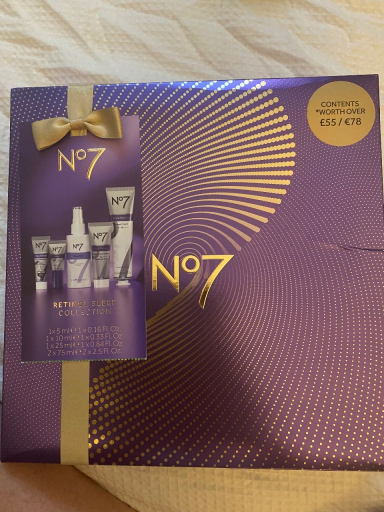 No7 skincare box
