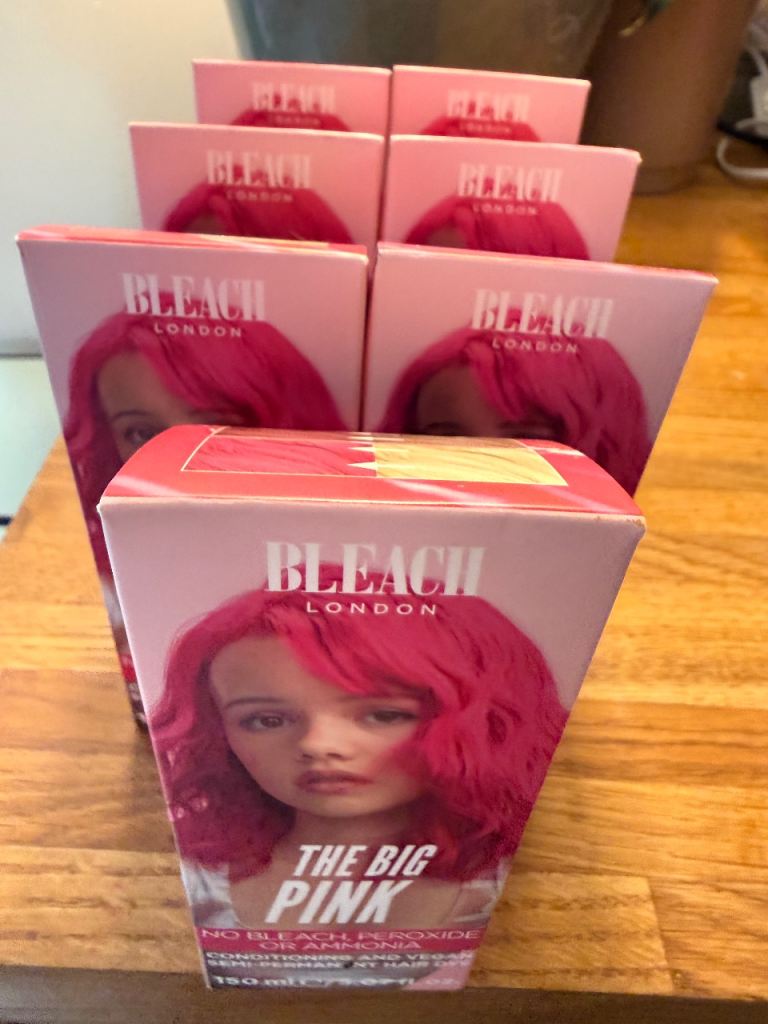 BLEACH LONDON THE BIG PINK Hair Dye - NEW