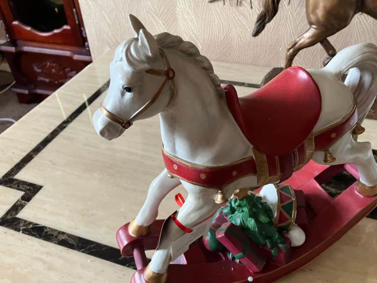 Christmas horse