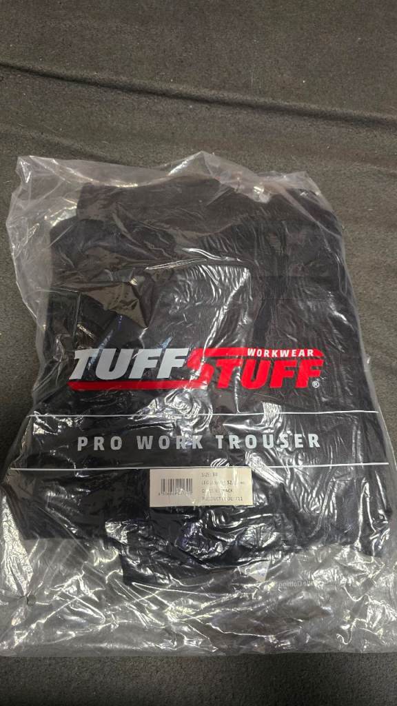 Tuff Stuff Pro Work Trousers – Brand New, Black