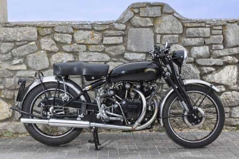 1951 VINCENT BLACK SHADOW SERIES C BLACK SHADOW PETROL Manual