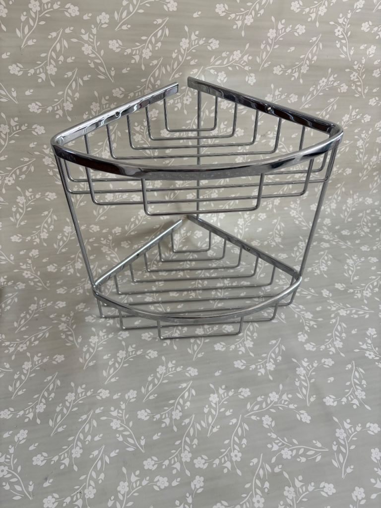 Flow Double Corner Wire Basket 