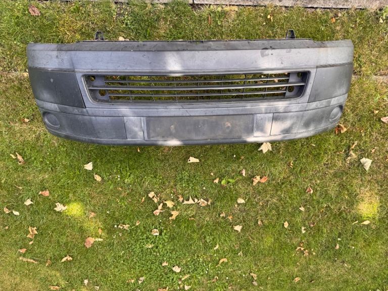 VW transporter 5.1 2014 front textured bumper in  grey