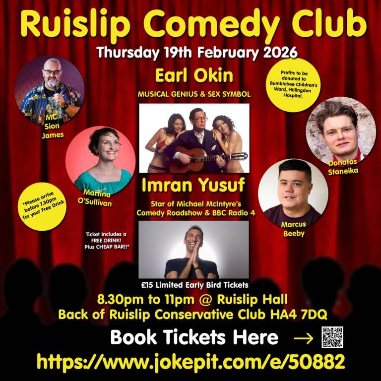 COMEDY CLUB: EARL OKIN , IMRAN YUSUF AND MORE