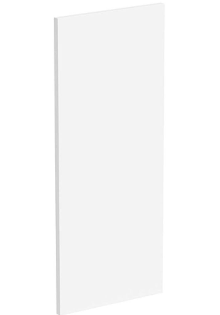 White Decorative End Panel For Kitchen