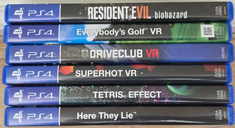 PS4 VR Games Bundle