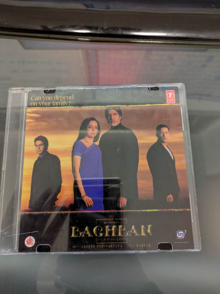  Baghban Indian Asian Hindi Bollywood Blockbuster Music Soundtrack CD ref 11