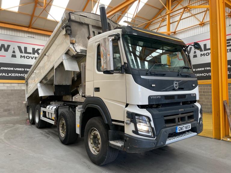 VOLVO FMX 420 *EURO 6* 8X4 ALUMINIUM INSULATED TIPPER – 2017 – GN17 WXX