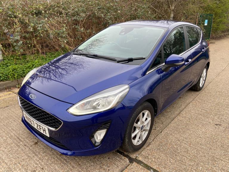 2017 Ford Fiesta 1.1 Zetec 5dr Blue 48k Miles FSH Years MOT Warranty HATCHBACK Petrol Manual