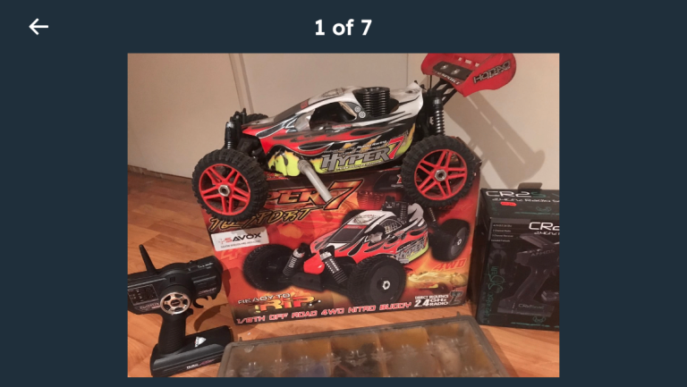 Hobao Hyper Nitro Remote Control Car 