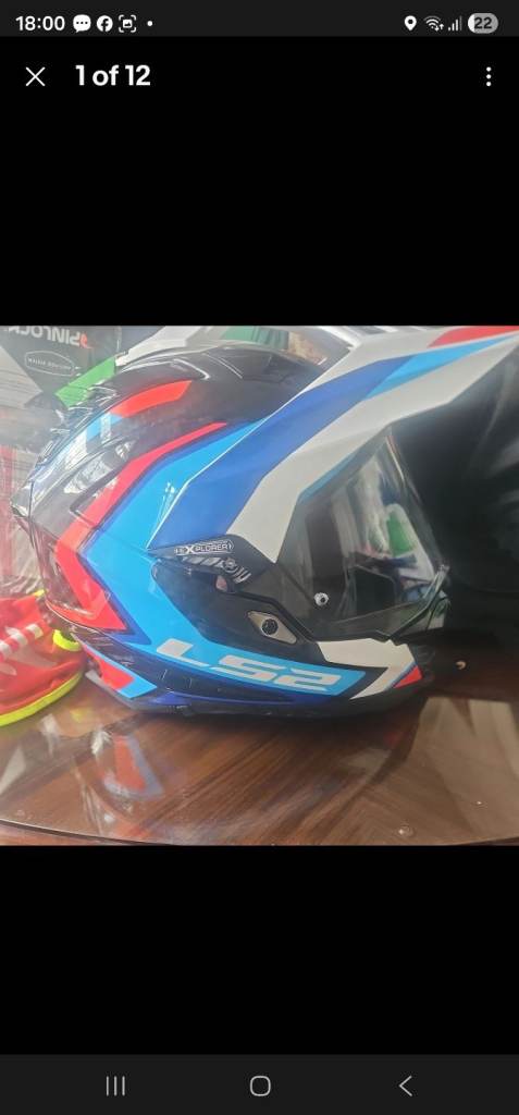 LS2 MX701 explorer carbon frontier 2 adventure motorcycle helmet