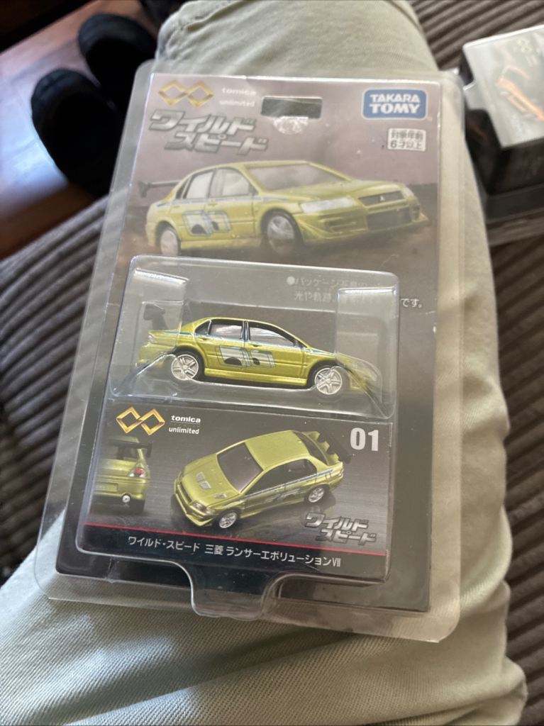 Takara Tomy Wild Speed Mitsubishi Lancer Evolution VII Diecast Car