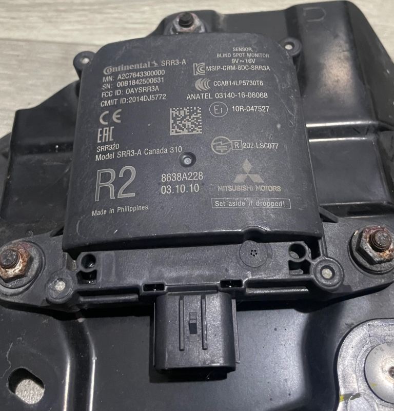 MITSUBISHI OUTLANDER MK3 BLIND SPOT CONTROL MODULE FITS LEFT RIGHT SIDE 2017-22