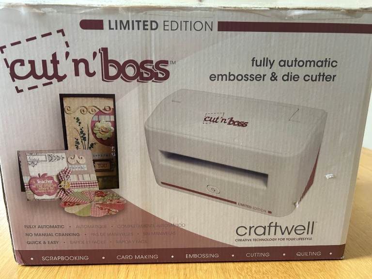 Craftwell Cut 'n' Boss Limited Edition Embosser & Die Cutter