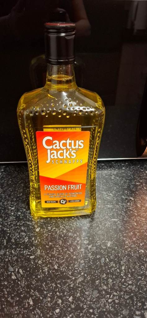 Cactus jack schnapps 70cl passion fruit 