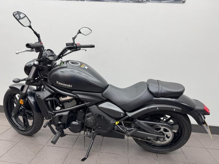 KAWASAKI VULCAN S 650 BLACK 2018 18 REG, EN650 DJF, 10,724 MILES 649CC