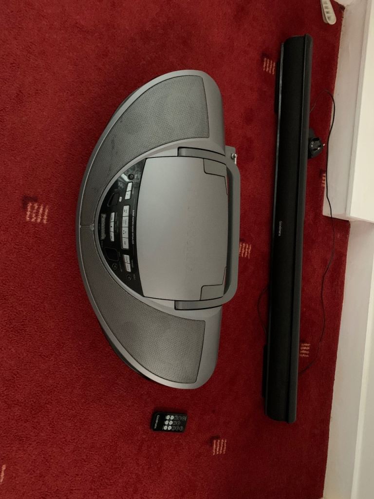 CHEAP SOUNDBAR AND CD PLAYER SUBWOOFER BARGAIN