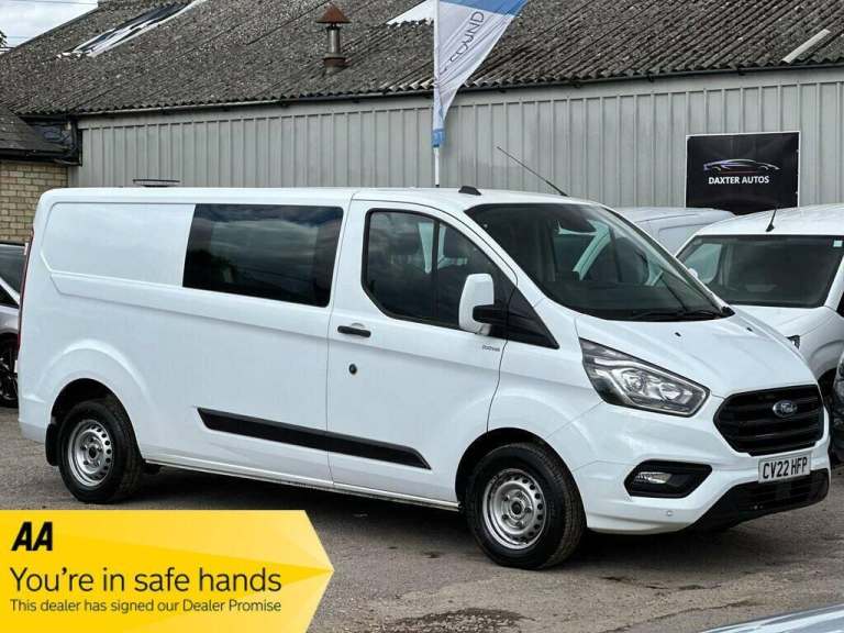 2022 Ford Transit Custom 2.0 300 EcoBlue Trend Crew Van Double Cab 5dr Diesel Manual L2 H1 Euro 6...