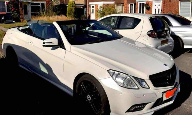 Mercedes-Benz, E350 CLASS, Convertible, 2010, Semi-Auto, 3.0L, V6