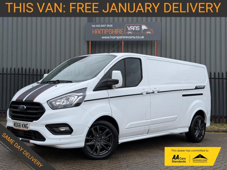 2019 Ford Transit Custom 2.0 290 EcoBlue Sport Panel Van 5dr Diesel Manual L2 H1 Euro 6 (170 ps) ...