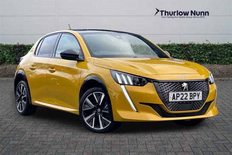 2022 Peugeot 208 1.2 PureTech 100 GT 5dr HATCHBACK PETROL Manual