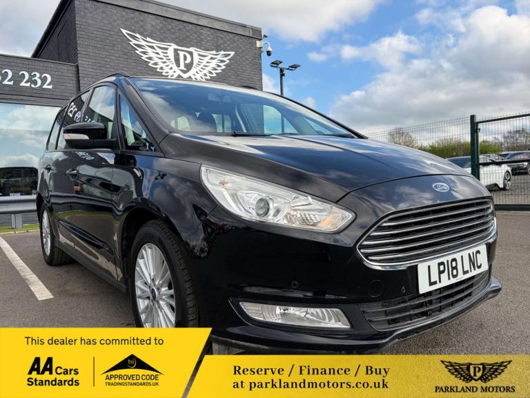 2018 Ford Galaxy 2.0 Galaxy Zetec TDCi Auto 5dr MPV Diesel Automatic