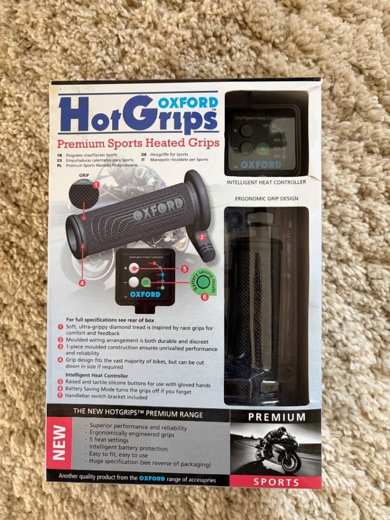Oxford Hot Grips Premium Sports Heated Grips