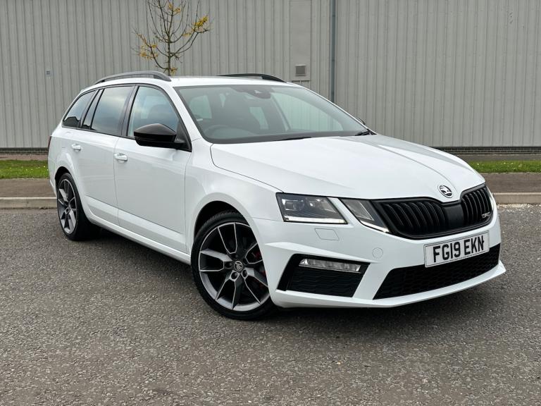 2019 19 SKODA OCTAVIA VRS 2.0 TDI DSG7 TURBO DIESEL ESTATE * BLACK EDITION *