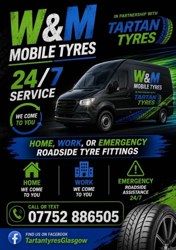 MOBILE TYRE FITTING GLASGOW