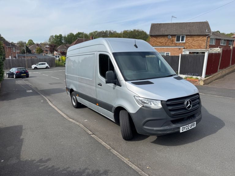 Mercedes Sprinter 315cdi, 2022,SILVER, Mwb, Rwd 138k miles, 1 Owner,No Vat.