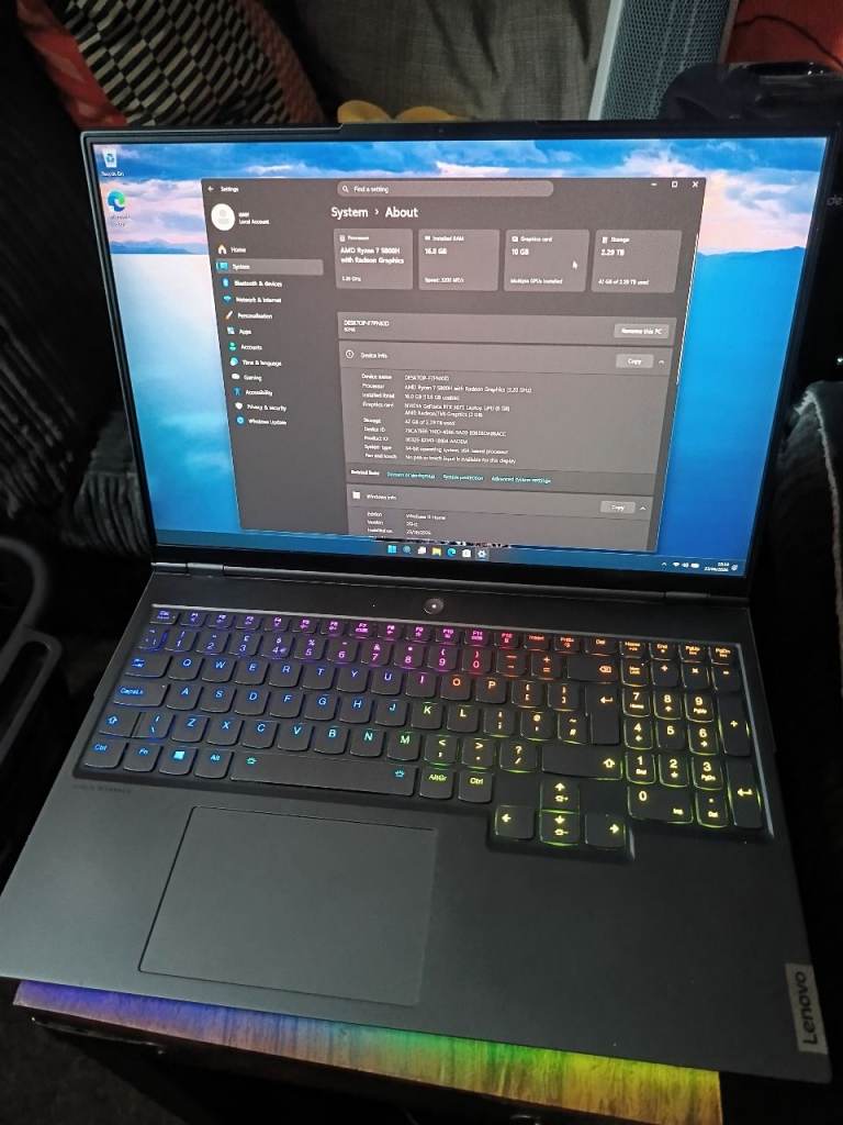 Lenovo legion 7 16ACHg6