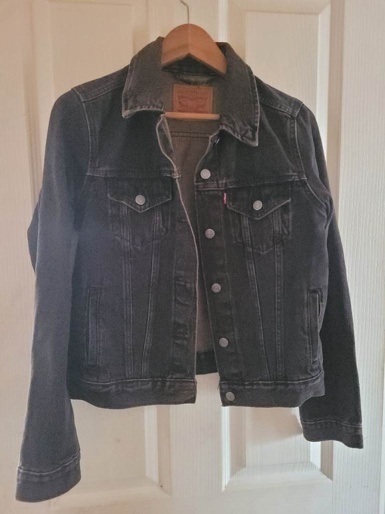 Levi's black-grey denim jacket