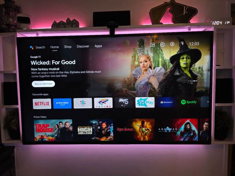 55" Sony Bravia KD-55XH8196 4K Andriod TV