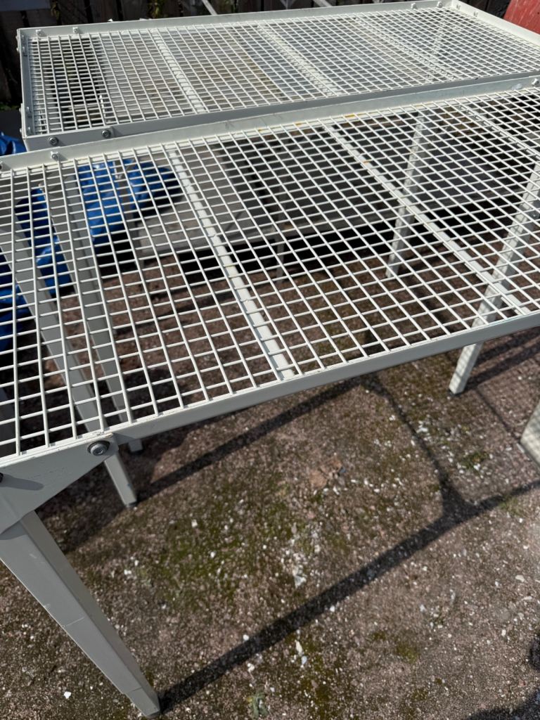 Adjustable shelving racks 9 available 