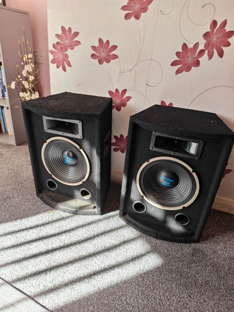 250w Speakers for discos/gigs