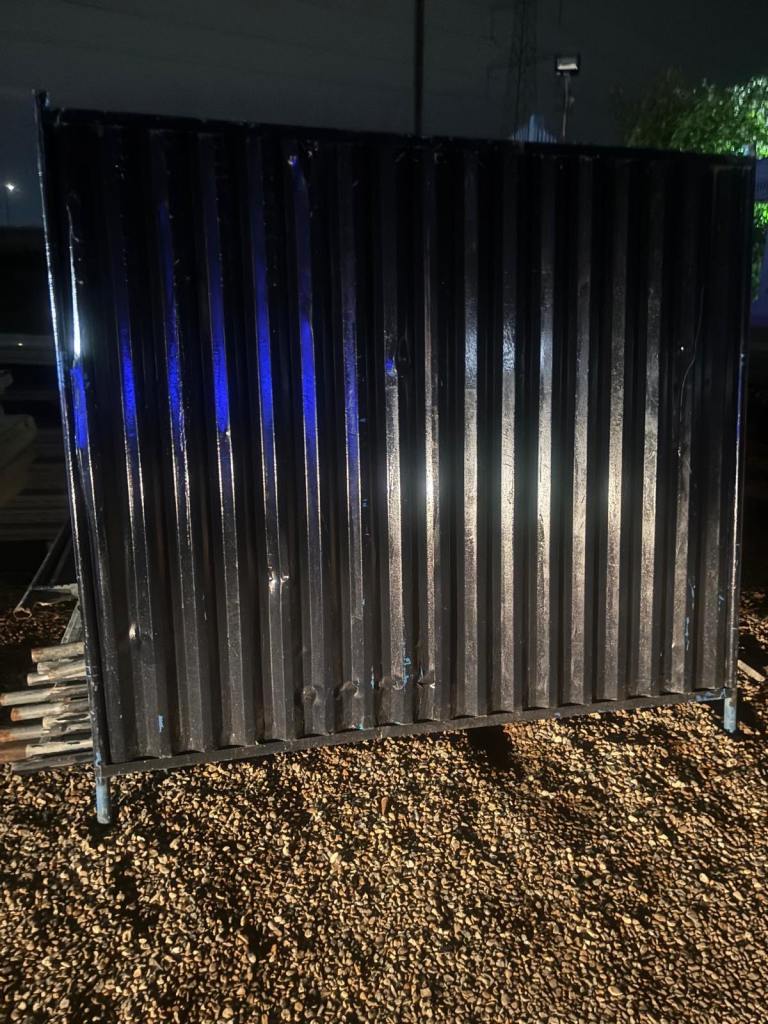 image for Heras fencing solid panels for sale