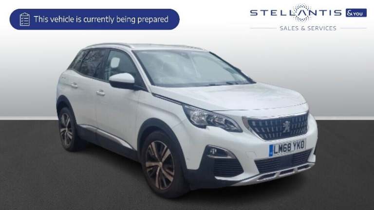 2018 Peugeot 3008 1.6 PureTech Allure SUV 5dr Petrol EAT Euro 6 (s/s) (180 ps) SUV Petrol Automatic