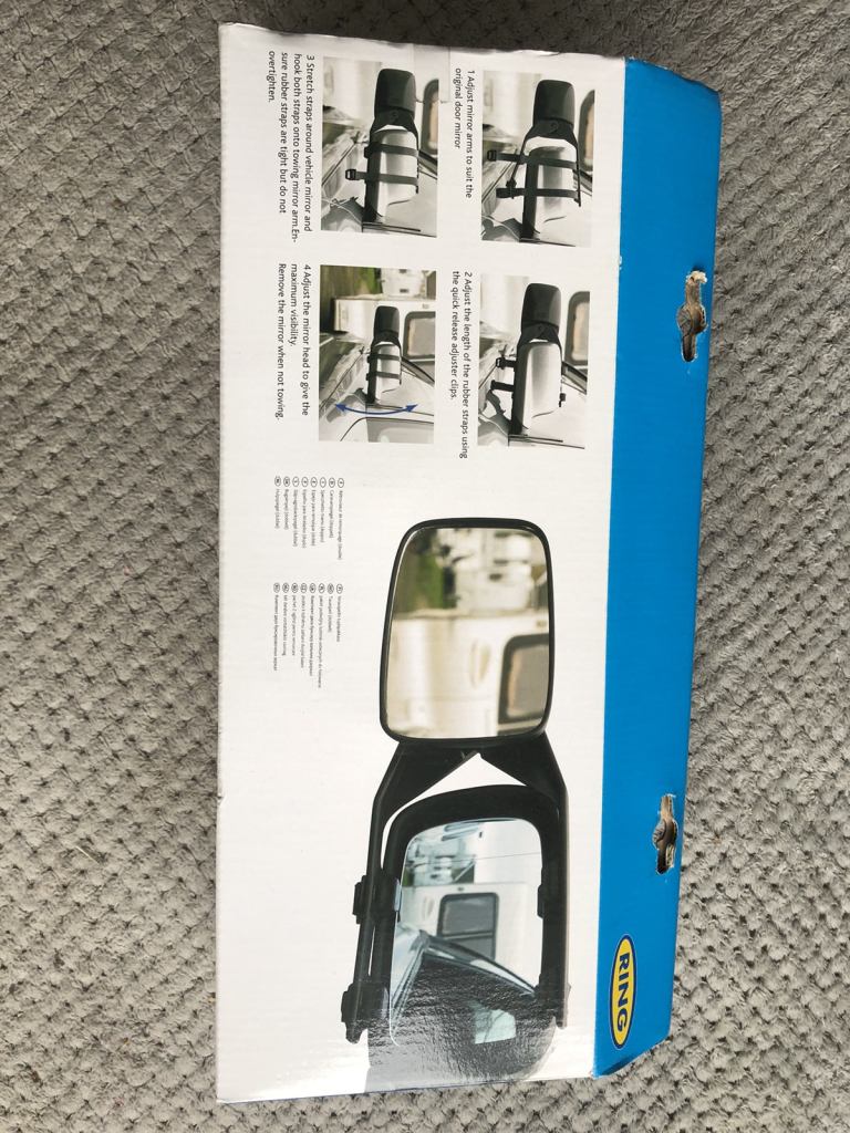 Caravan car towing mirrors 