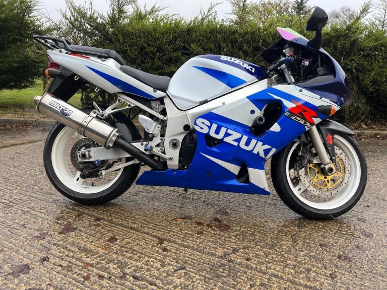 2002 SUZUKI GSXR 600 k1 GSXR600 BLUE  WHITE SPORTS 600 SUPERSPORT RESTORED MINT