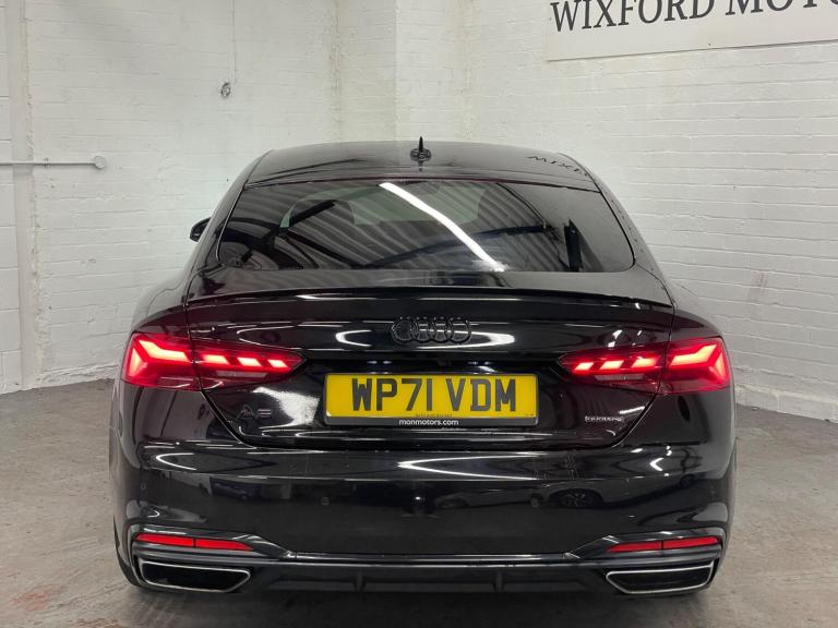 2022 Audi A5 2.0 TDI 40 Black Edition Sportback S Tronic quattro Euro 6 (s/s) 5dr HATCHBACK Diese...