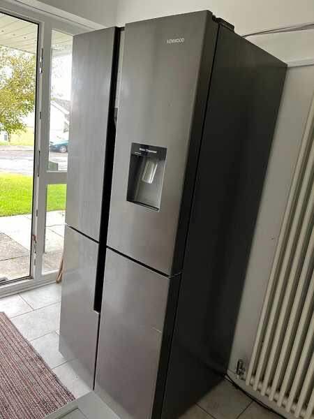 Samsung American Fridge Freezer – Grey, Good Condition