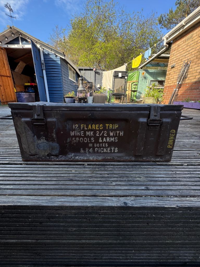Metal ammo box