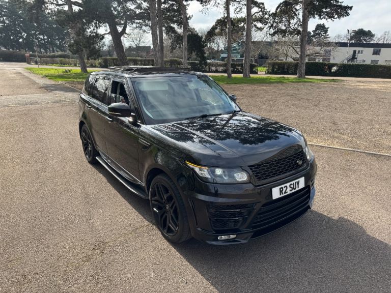 2014 RANGE ROVER SPORT 3.0 DIESEL PANROOF LUMAR KIT BLACK 