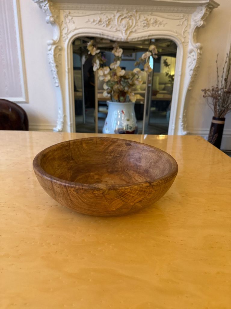 Olive wood bowl 