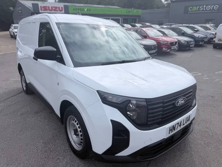 2024 Ford Transit Courier White 1.5 EcoBlue Leader van, 27,400 miles, Euro 6, 6-Speed manual, Air...