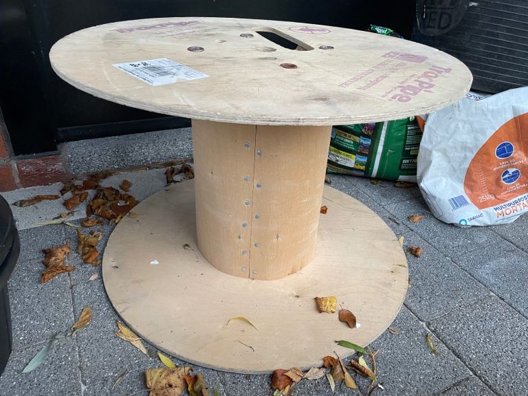 Large Plywood Cable Drum/Reel 600x390mm