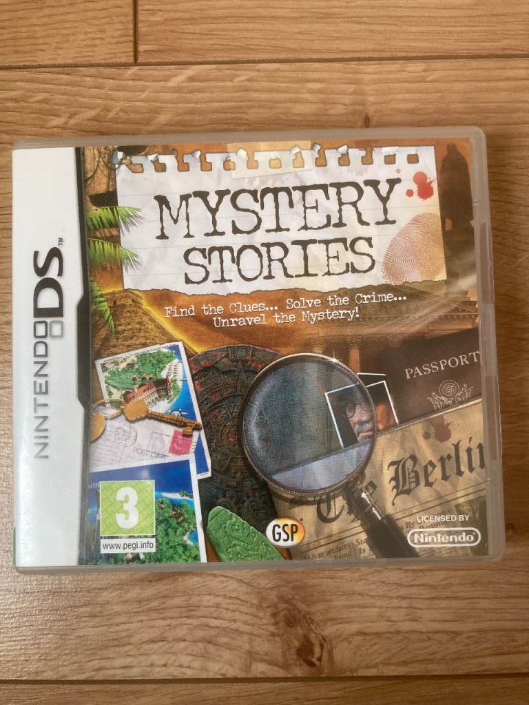 Nintendo DS Mystery Stories Game – Complete in Box 